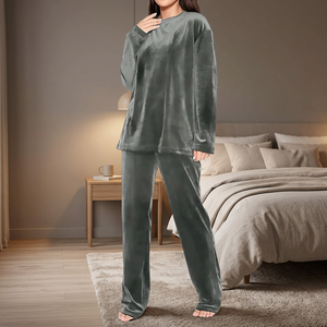 Nuevo Conjunto de 2 Piezas Casual de Alta Calidad con Cuentas de Color Sólido, Estilo Étnico Africano Vintage y Transpirable para Mujer, en Stock - Product Image 3