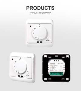 Me720 cơ khí sưởi ấm nhiệt dưới sàn sưởi ấm nhiệt dễ dàng cài đặt 3A 16A CE chứng nhận giá tốt nhất tốt - Product Image 5