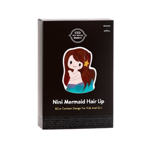 Pince à cheveux Nini sirène 8 cm, design cartoon pour enfants et filles - Product Image 1