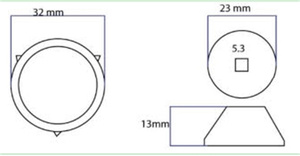 กลไกการบดเซรามิกสำหรับเครื่องบดเกลือและพริกไทย ขายดี - Product Image 2
