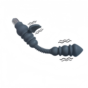 Masseur de prostate en silicone, jouets sexuels anaux pour homme, jouets sexuels, plug anal vibrant, vibrateur anal en silicone - Product Image 1