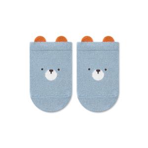 25 paires de chaussettes antidérapantes pour bébé, motif 3D mignon, design <span class=keywords><strong>bateau</strong></span> court, pour la maison, printemps-été - Product Image 6