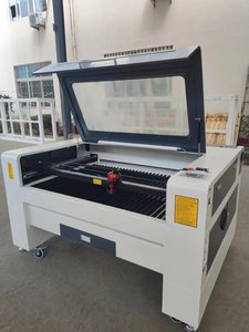CNC 80w/100w/130w/150w CO2 1300X 900 MM Laser Cutting Engraving Machine For Rubber Wood Plywood MDF Paper Ruida Gantry <strong>Type</strong> DXF
