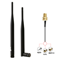 Antena LoRa Plegable 868MHz 900MHz 915MHz Rubber Duck o RP Hembra 3/5dBi Omnidireccional para Router y Sensor LoRa LoRaWAN