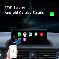 Interfaz de decodificador automático Carplay/Android inalámbrico al por mayor de fábrica para Lexus IS ES 2014-2019 Joystick/Touch Auto Electronics