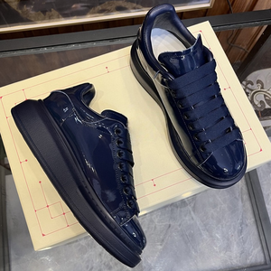 Chaussures de sport de luxe pour hommes et femmes, nouvelle collection 2026, couleur unie, lacets, mode, chaussures de marche pour hommes - Product Image 3