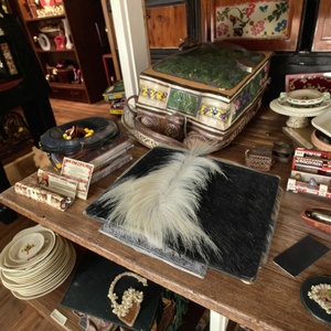 Boshiho Genuine Leather Vintage <b>Wallet</b> with Slots Small <b>RFID</b> Blocking Slim Multi-Function Design No Closure for Credit Card - Product Image 4