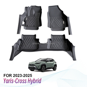 Tapis de protection de voiture sur mesure antidérapant en TPE toutes saisons 7D pour <span class=keywords><strong>Toyota</strong></span> <span class=keywords><strong>Yaris</strong></span> <span class=keywords><strong>Cross</strong></span> Hybrid 2023-2025 - Product Image 1