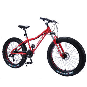 Vélo à pneus larges pliable de haute qualité de 26 pouces, unisexe, 21 vitesses, vélo de montagne avec fourche en acier et jante en carbone, Fatbike OEM - Product Image 4