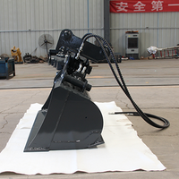 Excavator Mini XZFE MS01 MS03 dengan Bucket Tilting Lebar 800mm 1000mm 1200mm untuk Excavator di Industri Konstruksi dan Pertanian