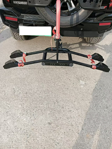 Universeller Hochwertiger Stahl-Fahrradträger für 2 Fahrräder, Faltbar, Anhängerkupplung-Montage mit Einfacher Installation - Product Image 3