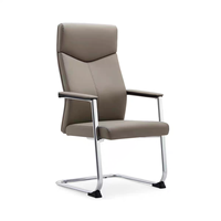 Chaise en cuir moderne pour bureau exécutif Mobilier de bureau de vente directe d'usine Directeur de bureau Chaise pivotante Chaise de conférence