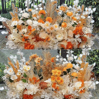 Rangkaian Bunga Sutra Desain Floral Eucalyptus Bunga Buatan