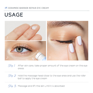 Private Label 7x Ceramide Barrière Resserrement Instantané Enlèvement Des Sacs Pour Les Yeux Réparation Crème Pour Les Yeux <span class=keywords><strong>Peau</strong></span> 20g <span class=keywords><strong>Eye</strong></span> Roller Gel - Product Image 5