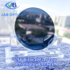 <span class=keywords><strong>Lentilles</strong></span> optiques photochromiques <span class=keywords><strong>multifocales</strong></span> CR39 bifocales 1.56 Flat D Top Photo Grey HMC, fabrication de <span class=keywords><strong>lentilles</strong></span> de lunettes, best-seller - Product Image 4