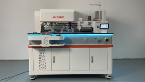 Machine à coudre automatique pour poches DS-6889, machine à ourler <span class=keywords><strong>les</strong></span> poches avec dé<span class=keywords><strong>coupe</strong></span> au laser - Product Image 2