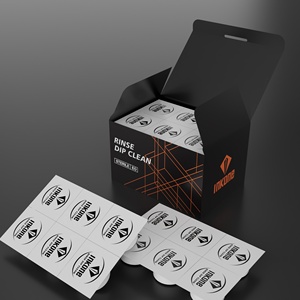 24 piezas de accesorios de limpieza para tatuajes: esponjas de espuma para inmersión, vasos de enjuague y cartuchos de aguja, para suministros de estudio de tatuajes - Product Image 2