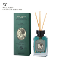 Ensemble diffuseur de parfum de luxe pour la maison avec bâtonnets, longue durée, pour chambre, salle de bain, salon, bureau, décoration intérieure, aromathérapie