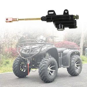 LINGQI Pompe de maître-<span class=keywords><strong>cylindre</strong></span> de frein hydraulique arrière de moto de course pour 110cc 125cc 150cc 250cc Pit <span class=keywords><strong>Dirt</strong></span> Bike ATV Pièces détachées - Product Image 2
