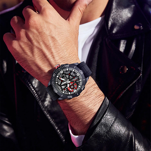 Dessio Men's Luxury Skeleton Automatic <b>Mechanical</b> <b>Watch</b> with Original Movement Custom Logo Wrist Replacement Parts - Product Image 6