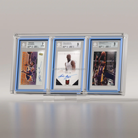 Étui de protection en acrylique transparent pour cartes de collection, étui de protection en acrylique pour cartes de collection, étui de protection en acrylique pour cartes de collection de baseball CGC