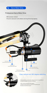 Machine à tarauder manuelle à bras long M16 M24 M36 M48, machine de perçage et de taraudage automatique, excellent rapport qualité-prix - Product Image 4