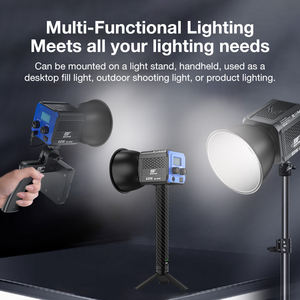 Lumière vidéo continue LED bicolore pour l'enregistrement photo et vidéo en studio compatible <span class=keywords><strong>TikTok</strong></span> et téléphone à piles - Product Image 4