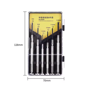 Hot Selling 6 PCS Kit Anti <b>Screwdriver</b> for Repairing Glasses Manual MYJ-zbp-6 Watch <b>Screwdriver</b> MYJ-zbp-6 MYJ-zbp-6 - Product Image 3