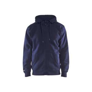 BLAKLADER - 3366104888004XL Sweat à capuche full zip Navy Blue - EAN 7330509492789 WORK HOODIES - Product Image 1