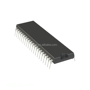 ชิ้นส่วนวงจรอิเล็กทรอนิกส์40 DIP (0.600 "15.24มม.) AT89C52-24PI ฝังต้นฉบับ - Product Image 1