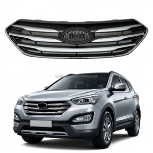 Rejilla Superior Delantera Cromada <span class=keywords><strong>para</strong></span> Radiador <span class=keywords><strong>para</strong></span> <span class=keywords><strong>Hyundai</strong></span> <span class=keywords><strong>Santa</strong></span> <span class=keywords><strong>Fe</strong></span> <span class=keywords><strong>2017</strong></span> 2018 OE 863514Z500 <span class=keywords><strong>Accesorios</strong></span> <span class=keywords><strong>para</strong></span> Coche - Product Image 1