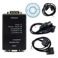 Auto Carsoft 6.5 para BMW, Programador de ECU, MCU, Herramienta de Diagnóstico de Automóviles OBD2 para BMW E30/E36/E46/E34/E39/E53/E32 con Interfaz RS232 para PC