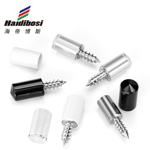 Haidibosi Shelf Support Screws For Furniture Cabinet Wardrobe Adjustable <b>Bracket</b> With Self Tapping Screw And Plastic Cap - Product Image 1