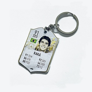 Porte-clés Carte Star de Footballeur Populaire, Porte-clés Carte Star de Joueur de Football, Porte-clés Carte Star de Club de Football, Porte-clés Carte Star de Joueur de Football Me Ssi Ron Aldo - Product Image 6