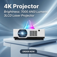 7000LM 4K Laser 3LCD VLK700 Projecteur extérieur Projecteur de cartographie laser 3D haute luminosité