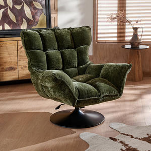 Modern Minimalist Reclining Sofa <b>Chair</b> Single Seat <b>Swivel</b> Design Living Room Bedroom <b>Chair</b> - Product Image 5