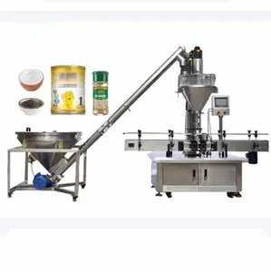 automatic bottle chili pepper spices auger powder filling packing machine, powder filling packing machine,pepper packing machine