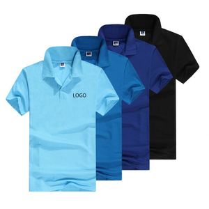 Camisetas Polo Personalizadas con Logotipo Bordado e Impreso, de Algodón Ecológico y Poliéster, para Hombre y Mujer, Manga Corta, para Golf - Product Image 1