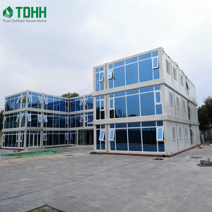 Projectvoorbeeld Prefab Modulaire Huizen Prefab Geïntegreerde Slaaphuizen School Ziekenhuis Kantoorgebouwen Hotel Vakantiehuis Slaapkamer - Product Image 1