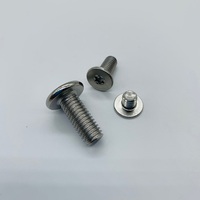 M2x4 Baja Tahan Karat Karbon Cm Sekrup Kepala Datar M2 M2 M2, 5 M3 M4 M5 M6 untuk Furnitur