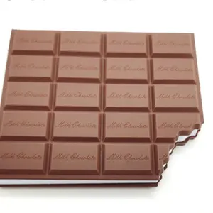 Wholesale Personality Creativity Appearance Chocolate Fragrance Biscuits Shape Notepad Student Office Notebook