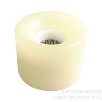 Roues de skateboard en PU personnalisées de couleur unie, haute résistance et rebond élevé, roues de skate en PU personnalisées de haute dureté et de rebond élevé