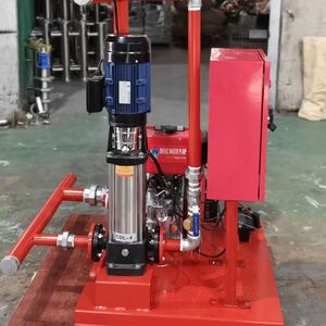 ปั๊มหอยโข่งสแตนเลสแบบหลายระดับแนวตั้งจากโรงงานจีน ชุดปั๊มดับเพลิง ปั๊มเพิ่มแรงดันคงที่ยกสูง - Product Image 4