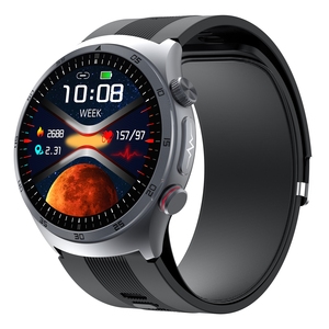 <span class=keywords><strong>Montre</strong></span> connectée GS25, écran tactile AMOLED Retina de 1,43 pouce, ECG, Nano TPU, contrôle d'accès NFC, batterie longue durée, <span class=keywords><strong>montre</strong></span> connectée fitness - Product Image 2