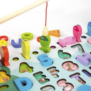 Gioco Educativo in Legno per Bambini in Età Prescolare, Tavola Logaritmica Magnetica con Alfabeto e Numeri, Puzzle Labirinto - Product Image 3