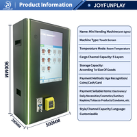 Máquina Expendedora Mini de Pared JFP, Ahorra Espacio, para Lápices Labiales, Artículos de Primera Necesidad, Snacks y Bebidas, Autoservicio Comercial, SDK