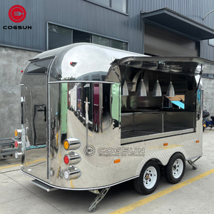 Nouvelle Vente Chaude : Remorque Mobile <span class=keywords><strong>Vintage</strong></span> en Acier Inoxydable pour Pizza, <span class=keywords><strong>Bar</strong></span> à Bière Mobile avec Roues, Chariot Alimentaire - Product Image 2