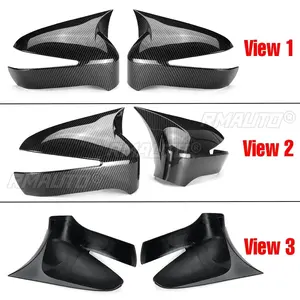 2 piezas de cubiertas para espejos retrovisores laterales de coche, carcasa para Honda Civic 8.ª generación 2005-2011, embellecedor adicional para la cubierta del espejo retrovisor - Product Image 3