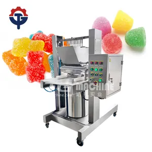 Laboratuvar tipi kullanım sakızlı mevduat yüksek kaliteli küçük makine vitamini sakızlı ayı şeker yapma makinesi