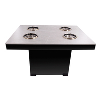 Table commerciale moderne pour hôtels et restaurants Tables de restaurant au design élégant